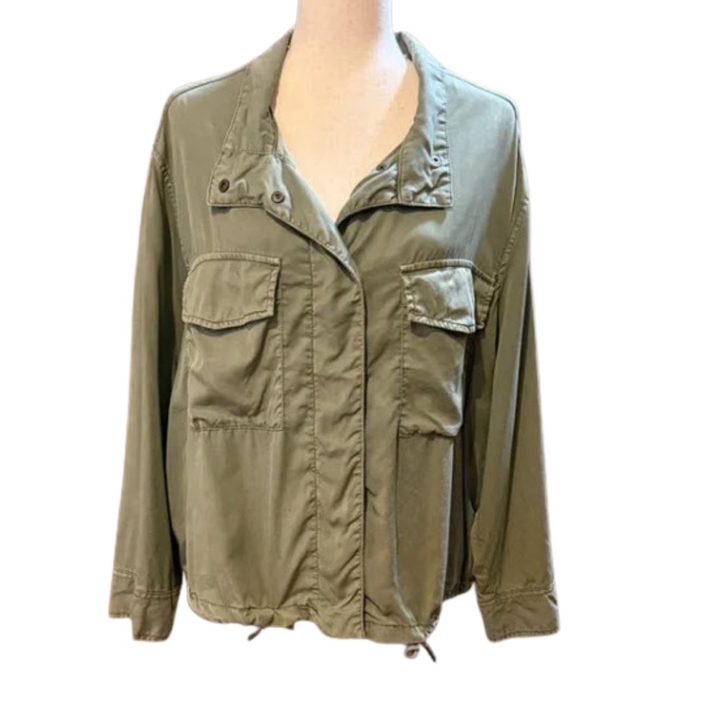 Sanctuary Sage Green Utility Jacket